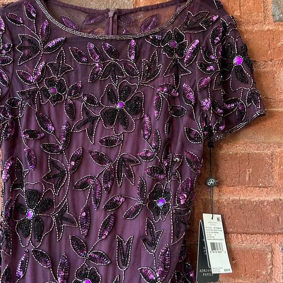 Adrianna Papell Beaded Gown - Picture 4 of 7